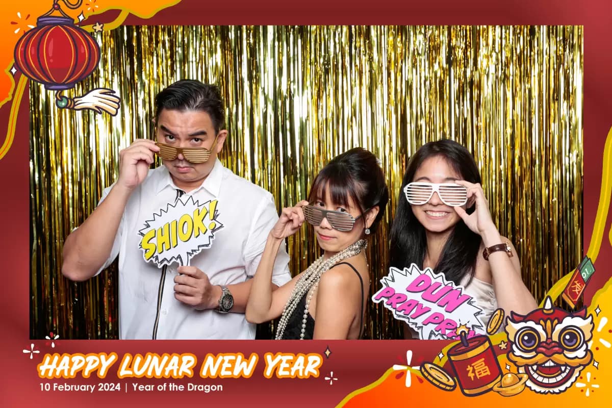chinese new year photo booth